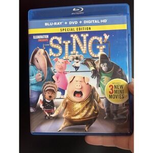 Sing‎ (Blu-Ray +DVD + Digital) Special Edition……….....